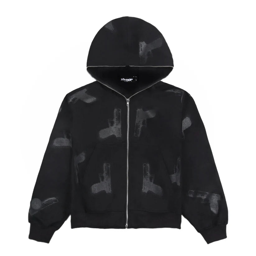 GLOCKS Full Zip Jacket Black
