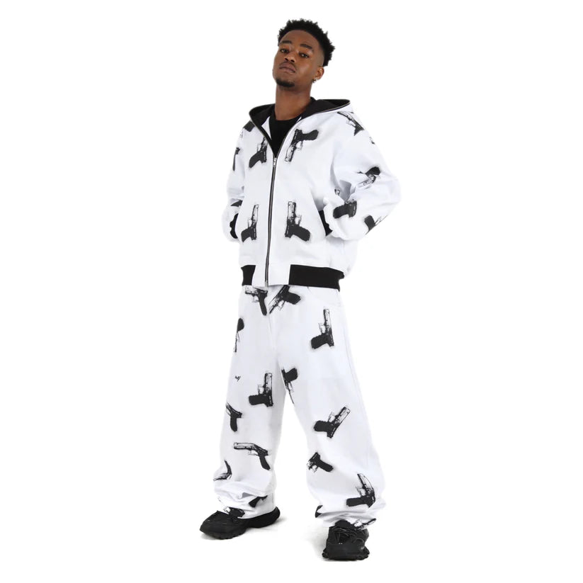 GLOCKS Jeans White