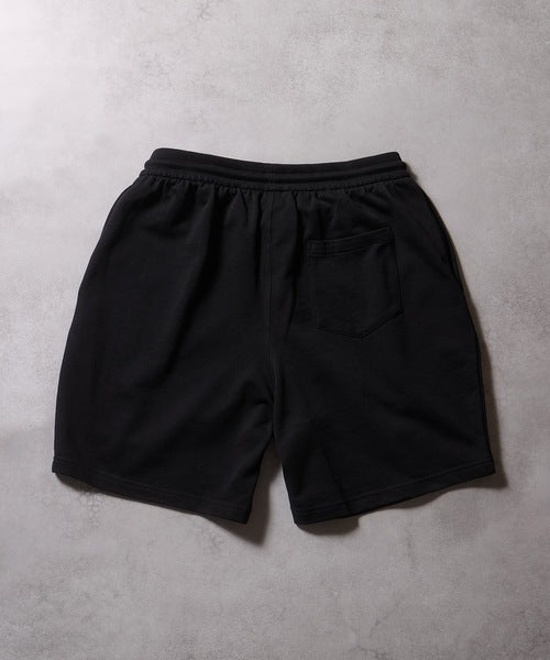 FIRM COTTON RAGLAN SHORT SLEEVE SWEATSHIRT / EASY SHORTS 2-PIECE SET