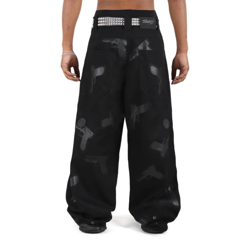 GLOCKS Jeans Black