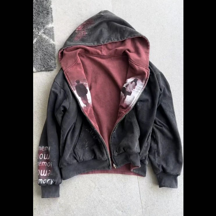 Memory zip hoodie