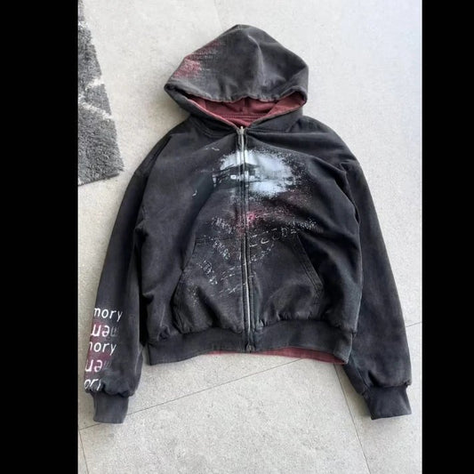 Memory zip hoodie